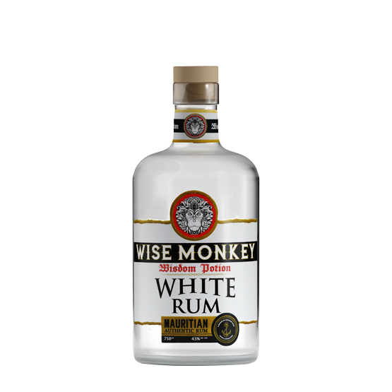 Wise Monkey White Rum 70cl - Image 1