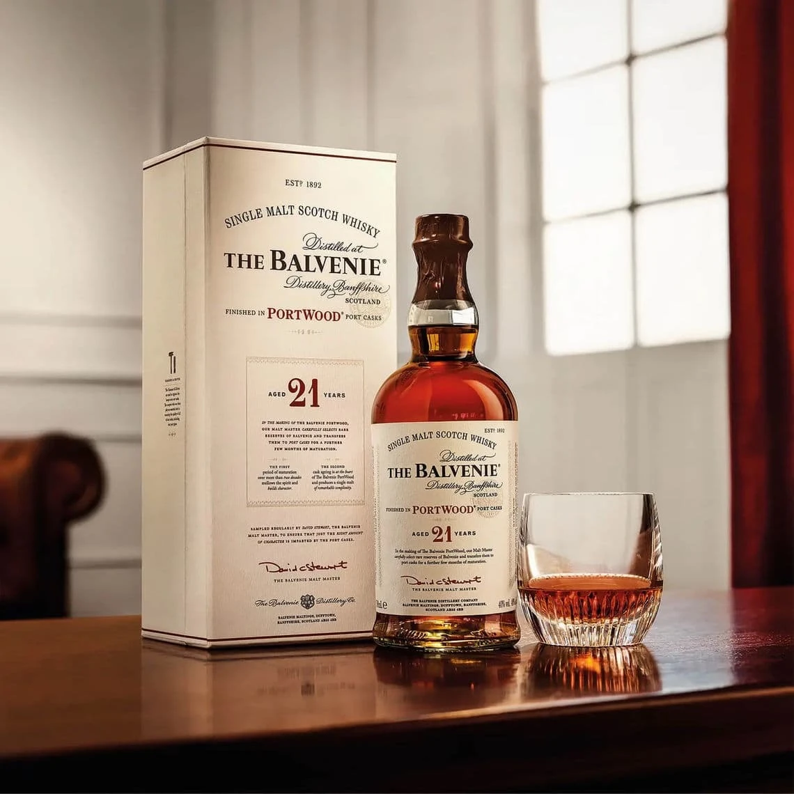 The Balvenie PortWood 21 Year Old  70cl - Image 1