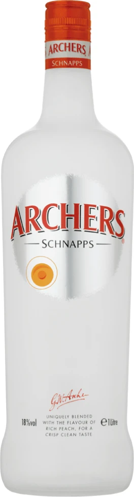 Archers Peach Schnapps 70cl - Image 1