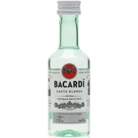 Bacardi Carta Blanca White Rum 50ML - Compare prices in UAE