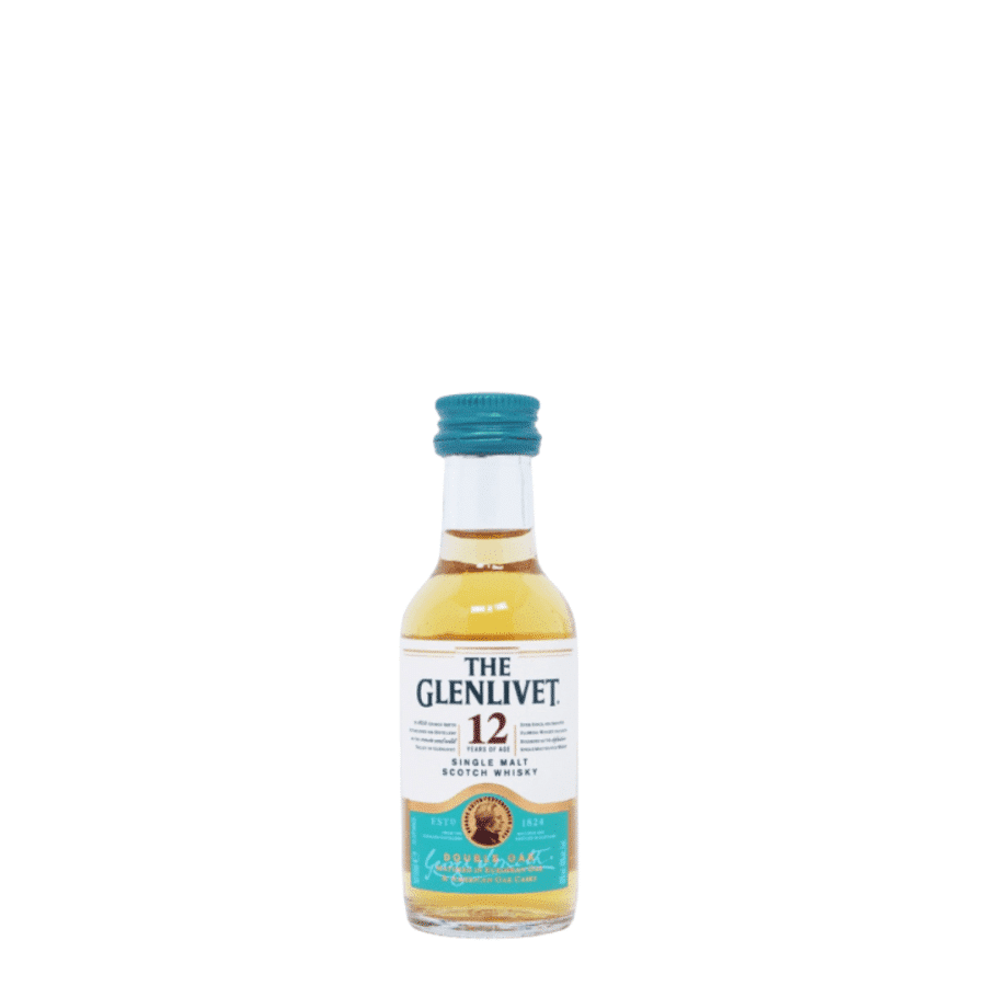 Glenlivet 12Y Old Whisky Miniature 5cl - Image 1