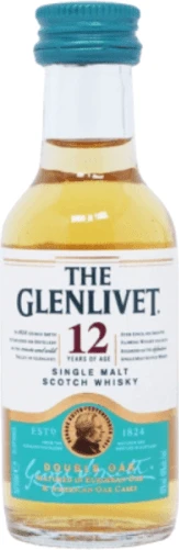 Glenlivet 12Y Old Whisky Miniature 5cl - Image 1