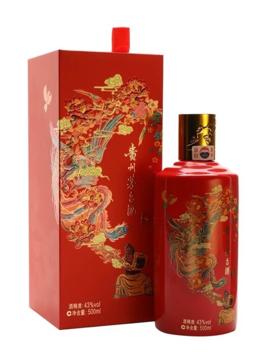 Kweichow Moutai Banquet Red Baijiu 50cl - Image 1
