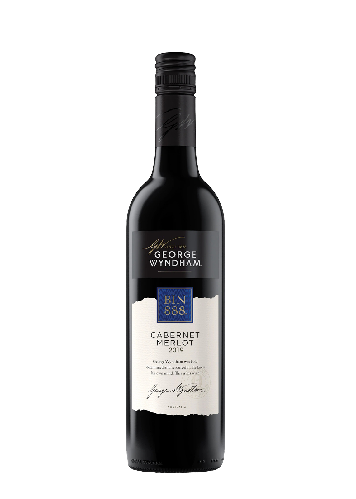 2025/08/1000000099.png George Wyndham Bin888 Cabernet Merlot 75cl - Image 1
