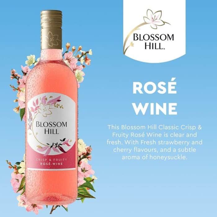 Blossom Hill Crisp & Fruity Rose Wine 75 cl - Image 1