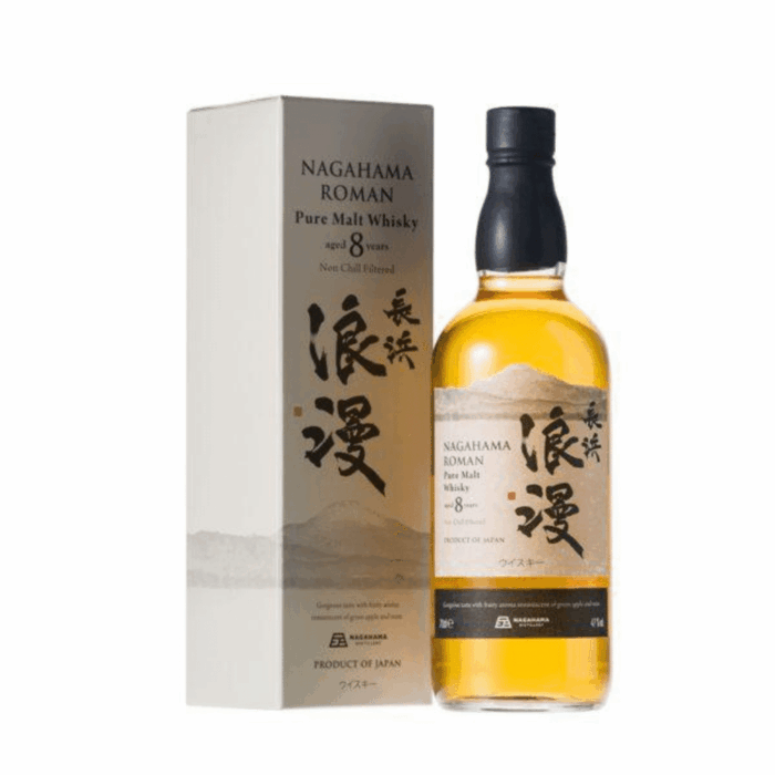 Nagahama Roman Pure Malt Whisky 8 Year 70cl - Image 1