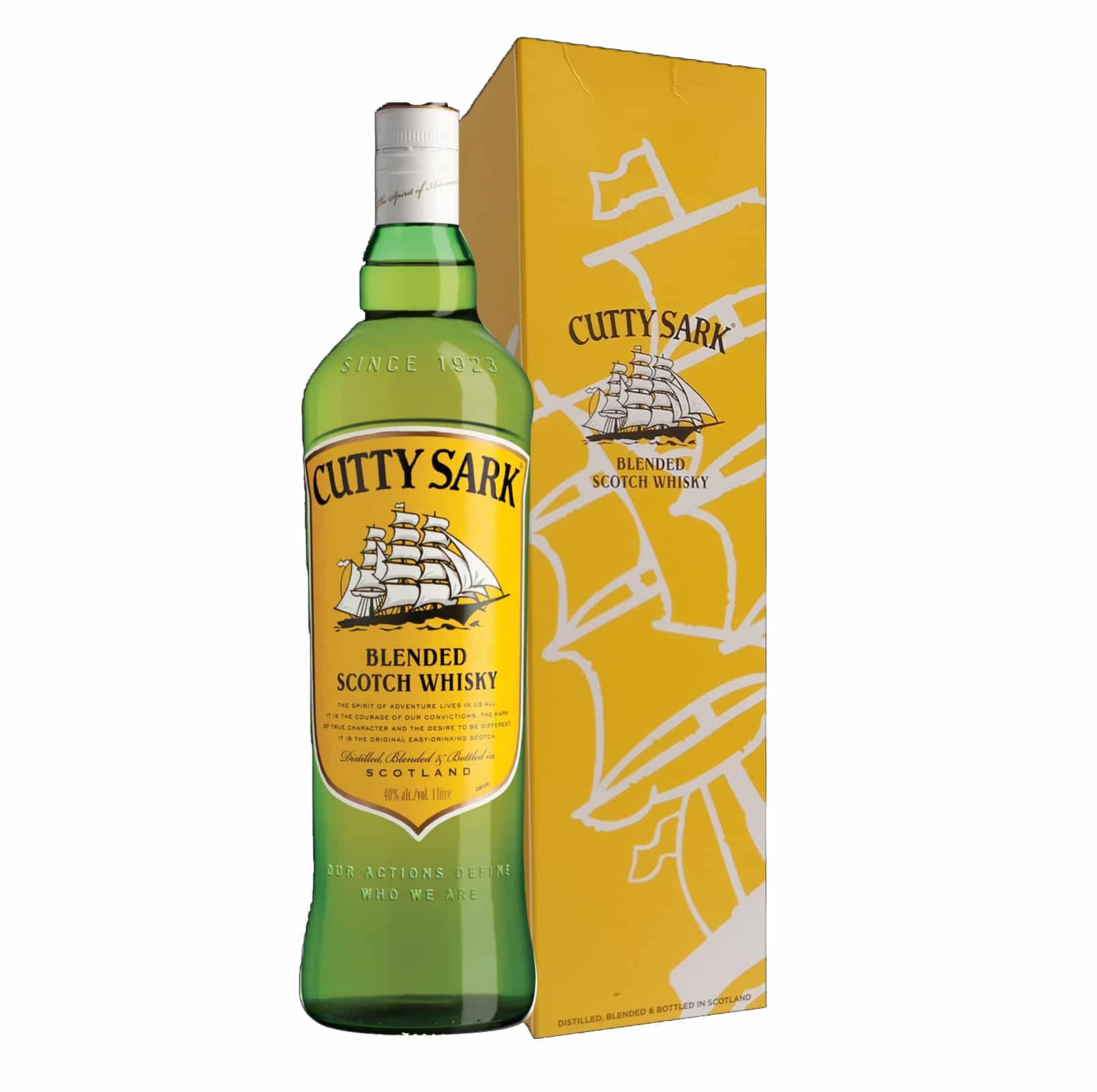 CUTTY SARK Cutty Sark Blended Scotch Whisky 1L - Image 1