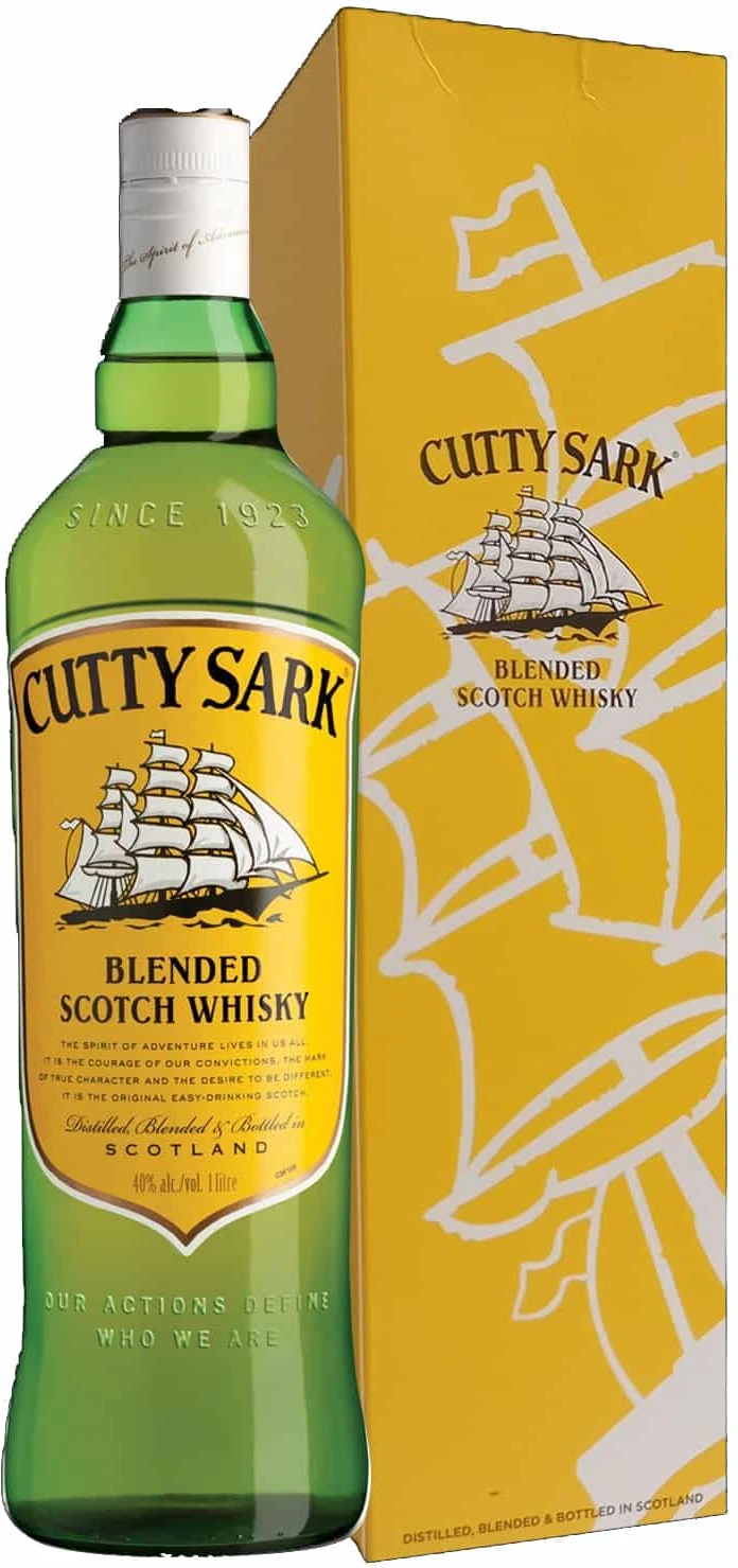 Cutty Sark Blended Scotch Whisky 1L - Image 1