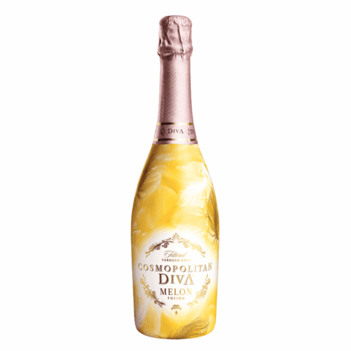 Cosmopolitan Diva Melon Sparkling Wine 75cl - Image 1