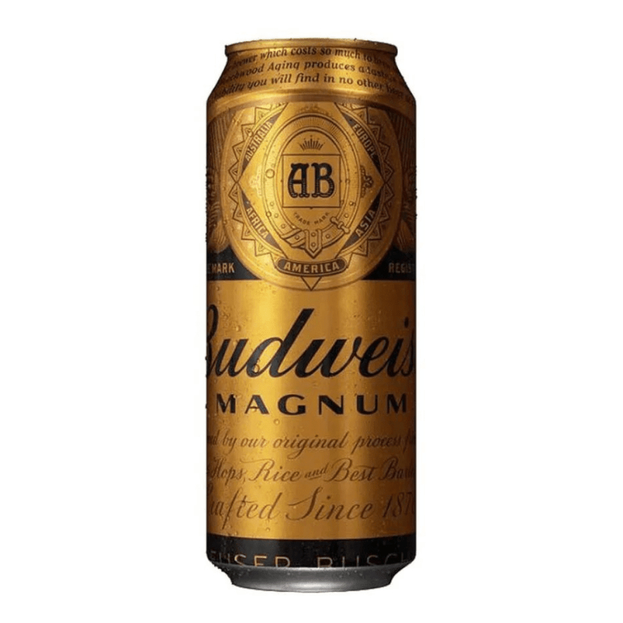 img_5219-2 Budweiser Magnum Cans 50cl ( 1 Can ) - Image 1