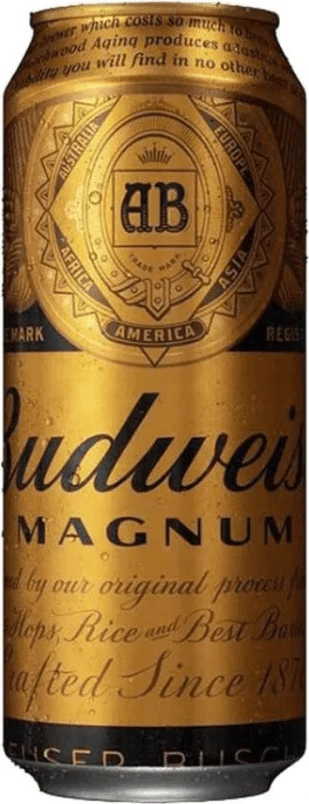 Budweiser Magnum Cans 50cl ( 1 Can ) - Image 1