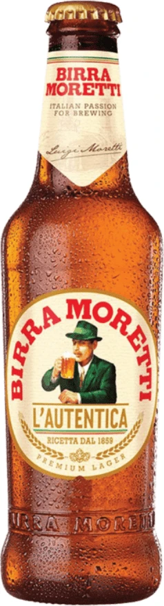 Birra Moretti L’Autentica Beer 33cl ( one piece) - Image 1