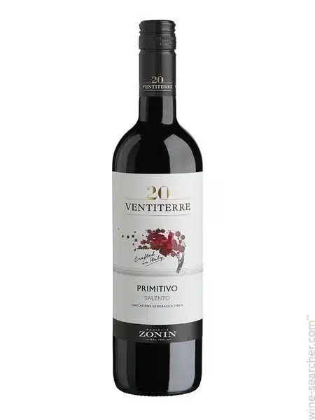 Zonin Ventiterre Primitivo Salento 75cl - Image 1