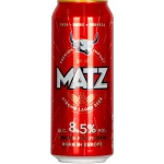 MATZ 8.5% Strong Beer Can 50cl  (Case of 24Pc )