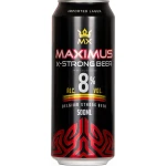 Maximus 8% X-Strong Beer Can 50cl  (Case of 24Pc )
