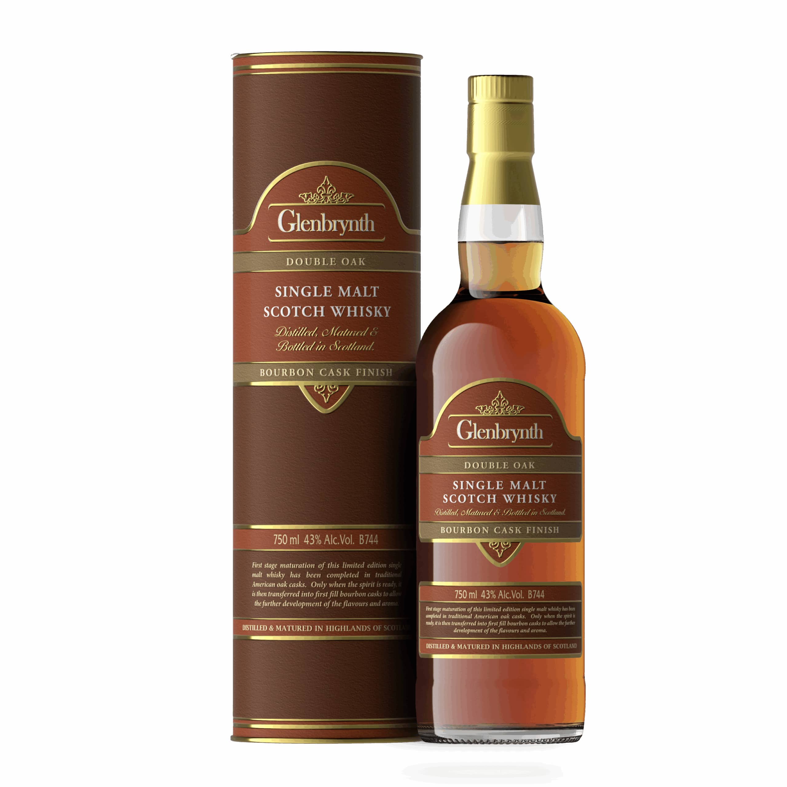 Glenbrynth  Bourbon Cask 75cl - Image 1