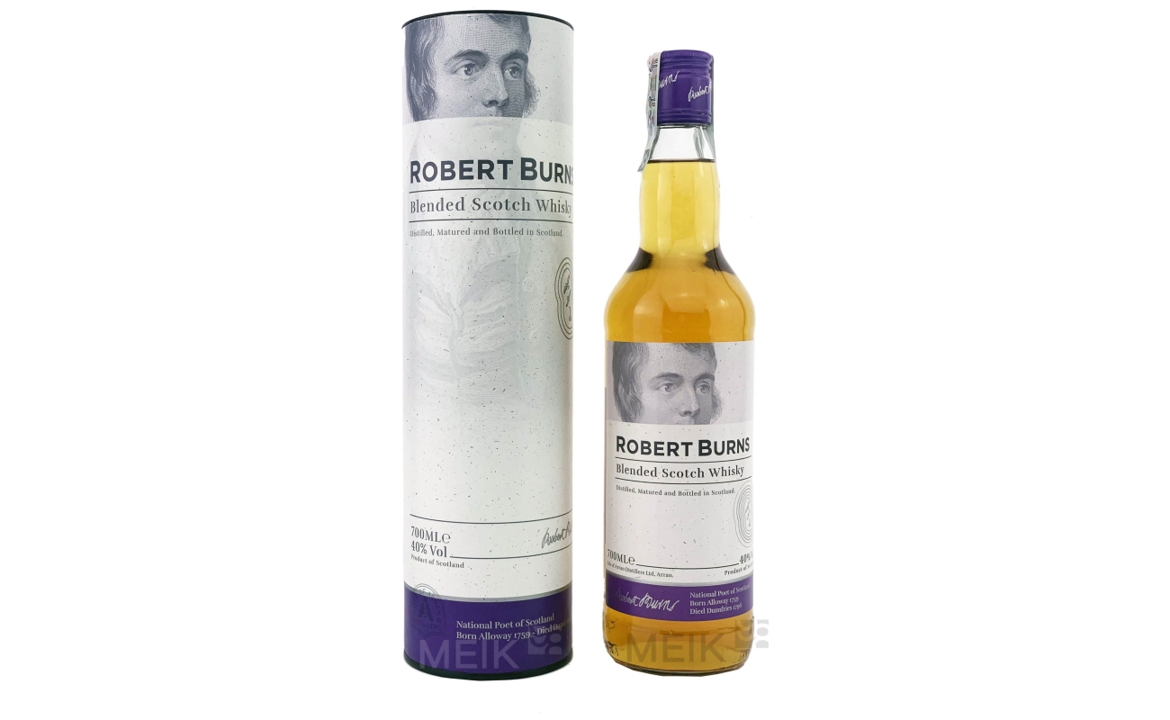 Arran Robert Burns Blended Whisky 70cl - Buy online in UAE - SUPER