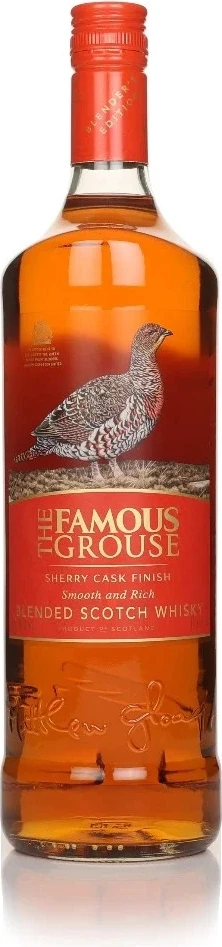 The Famous Grouse Sherry Cask Finish Blended Whisky 1L - Image 1