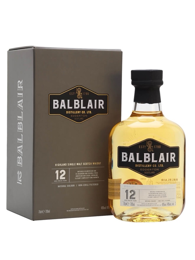 Balblair 12 Year Old 70cl - Image 1