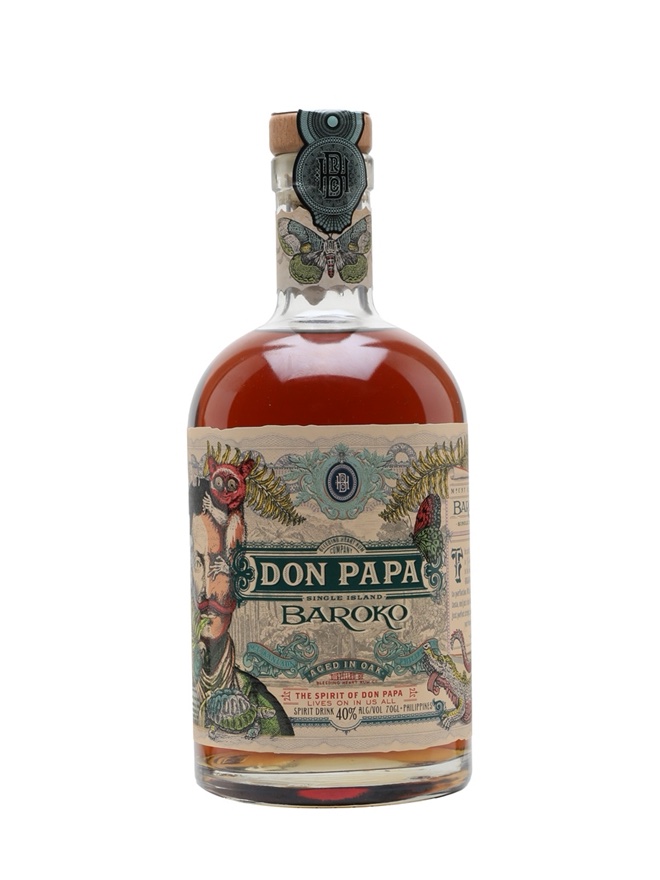 Don Papa Baroko Rum 70cl - Image 1