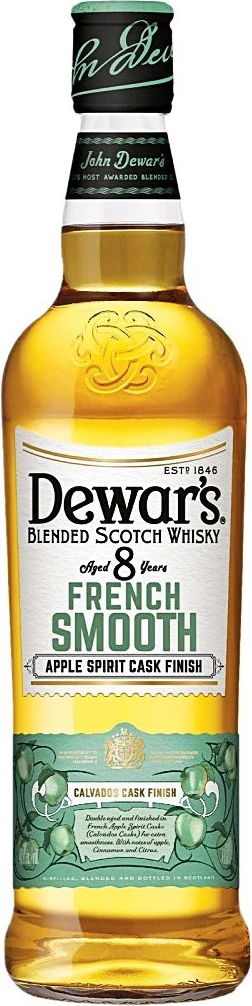 Dewar's 8 Year Old French Smooth 70cl - Image 1