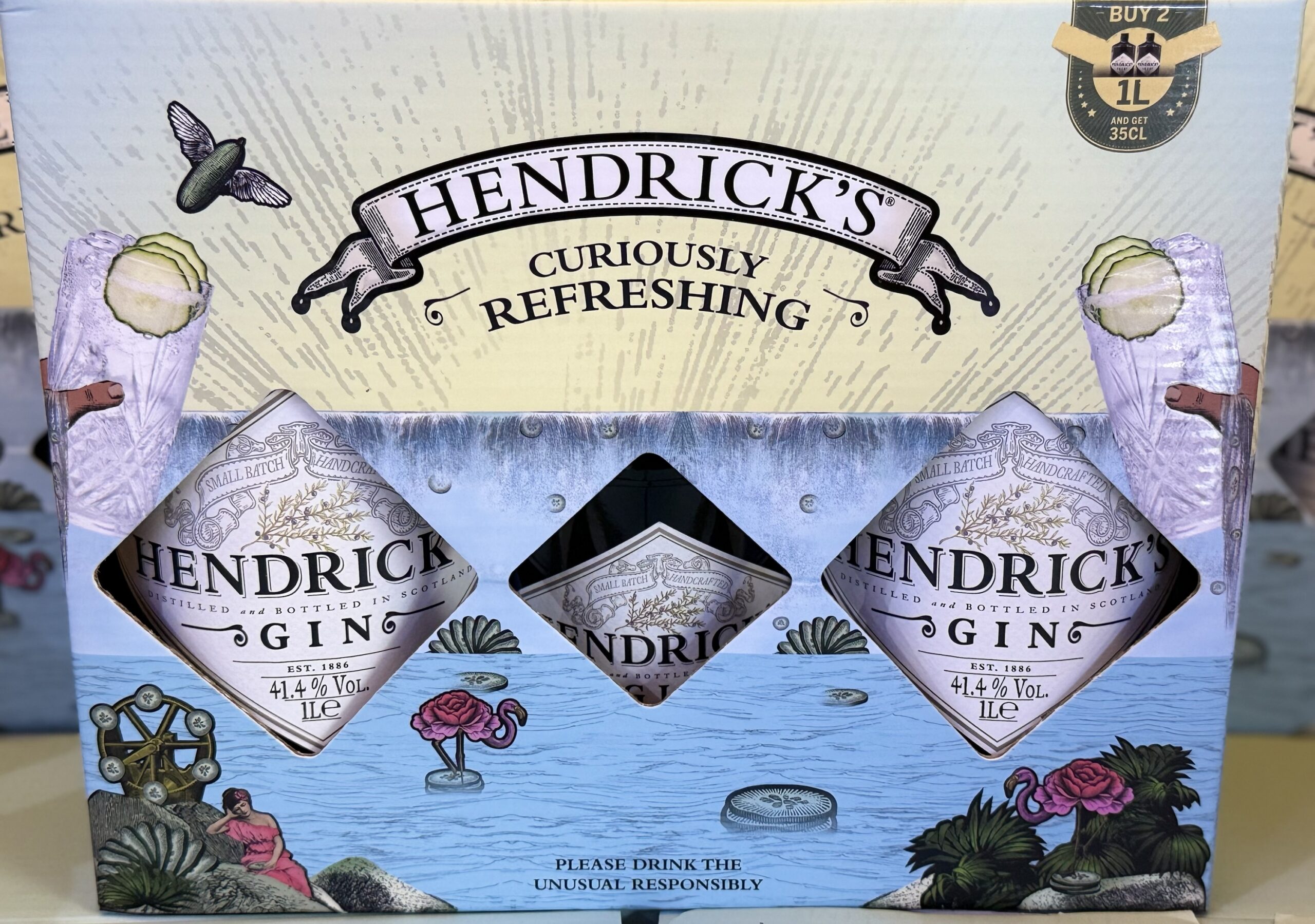 Hendricks Promo Pack 2LTR+35CL - Image 1