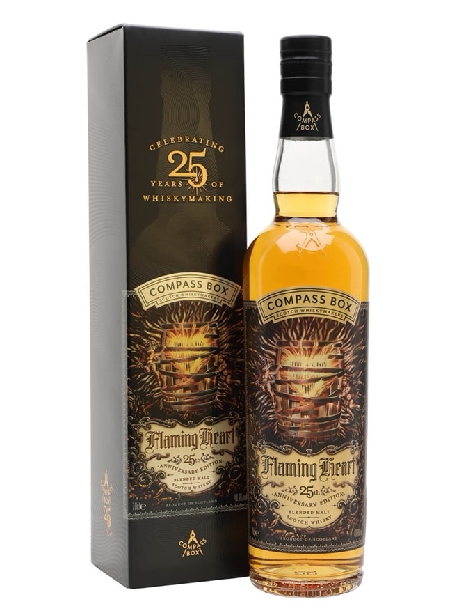 Compass Box Flaming Heart 25th Anniversary Edition 70cl - Image 1
