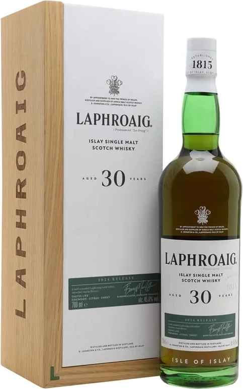 Laphroaig 30 Year Old 70cl - Image 1