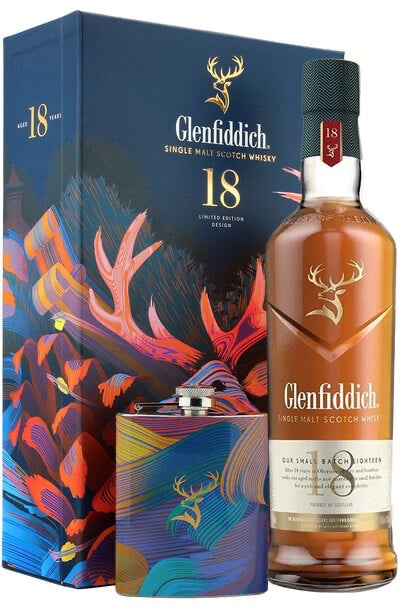 Glenfiddich 18 Years 70cl Giftset - Image 1