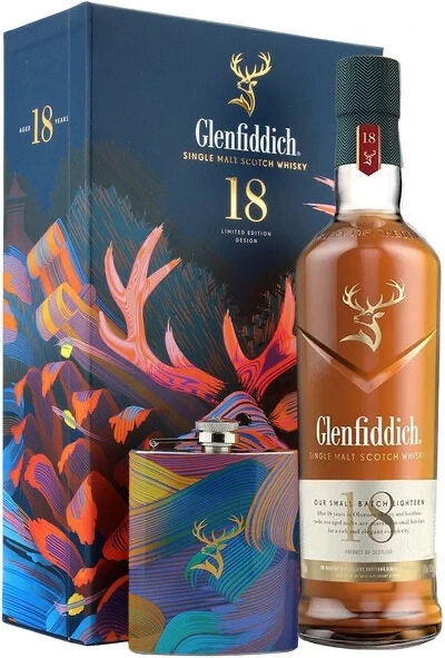 Glenfiddich 18 Years 70cl Giftset - Image 1