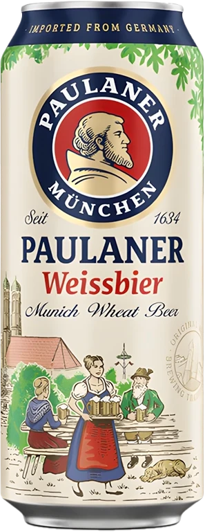 img_9738-2 Paulaner Weissbier Beer Can 500ml ( 1 Can ) - Image 1