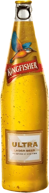 Kingfisher Ultra Lager Beer 33cl ( case of 24 ) - Image 1