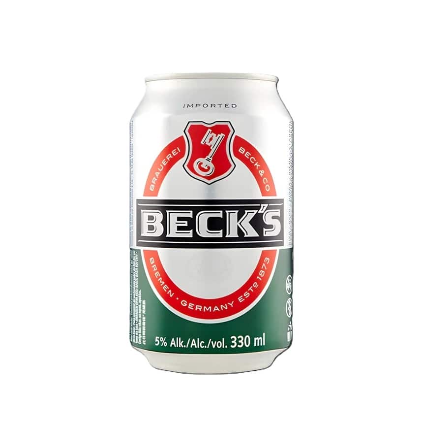 BecksBeerCan330ml Becks Beer Can 33cl (1 Can) - Image 1