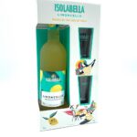 Isolabella Limoncello Liqueur 70cl + 2 shot glasses