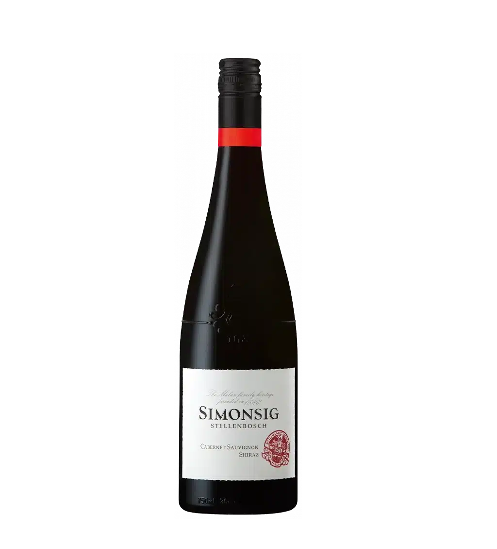 SIMONSIG_CAB_SAUV-SHIRAZ_12X75CL Simonsig Cabernet Sauvignon Shiraz 75cl - Image 1