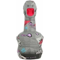 Dictador Game Changer Rum 70 cl bottle shaped like a gorilla head with colorful graffiti-style designs