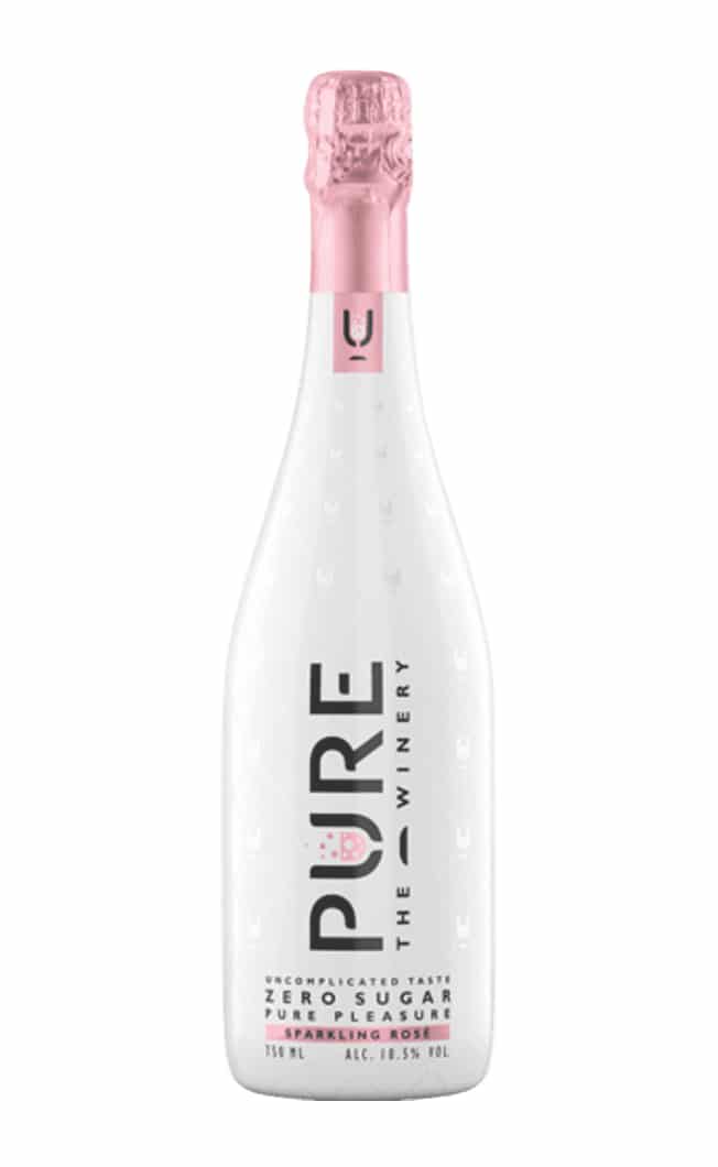 The Pure Winery Zero Sugar Rose Sparkling 75cl - Image 1