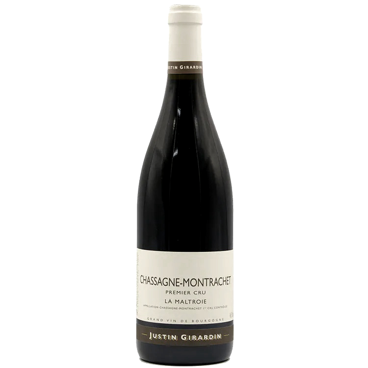 LA MALTROIE Justin Girardin, Chassagne-Montrachet 1er Cru La Maltroie Rouge 2022 75cl - Image 1