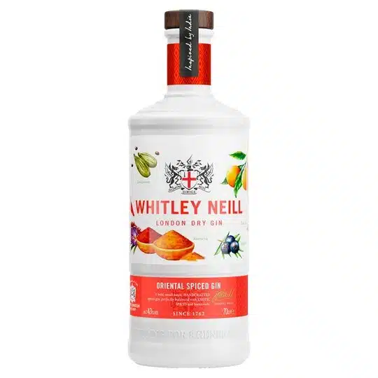 Whitley_Neill_Oriental_Spiced_Gin_70cl__05883 Whitley Neill Oriental Spiced Gin 70cl - Image 1