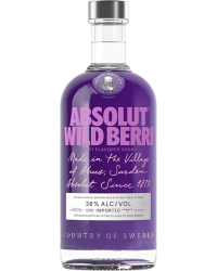 absolut wild berri vodka 1l -