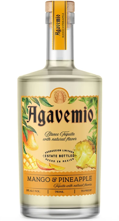 agavemio-mango-pineapple-1 Agavemio Blanco Mango & Pineapple Tequila 75cl - Image 1