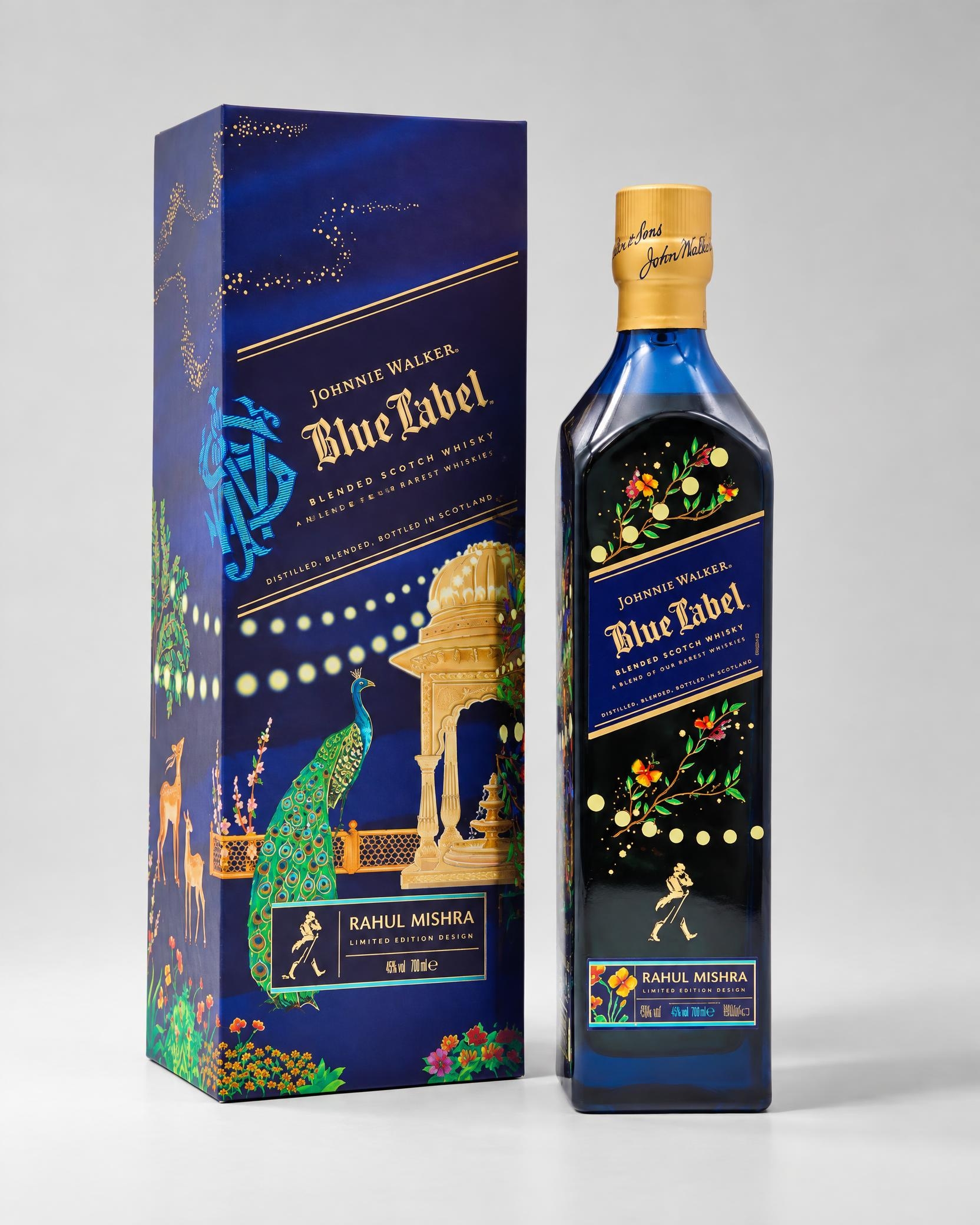 bluelabel diwali edition Johnnie Walker Blue Label Diwali Edition Whisky 75cl - Image 1