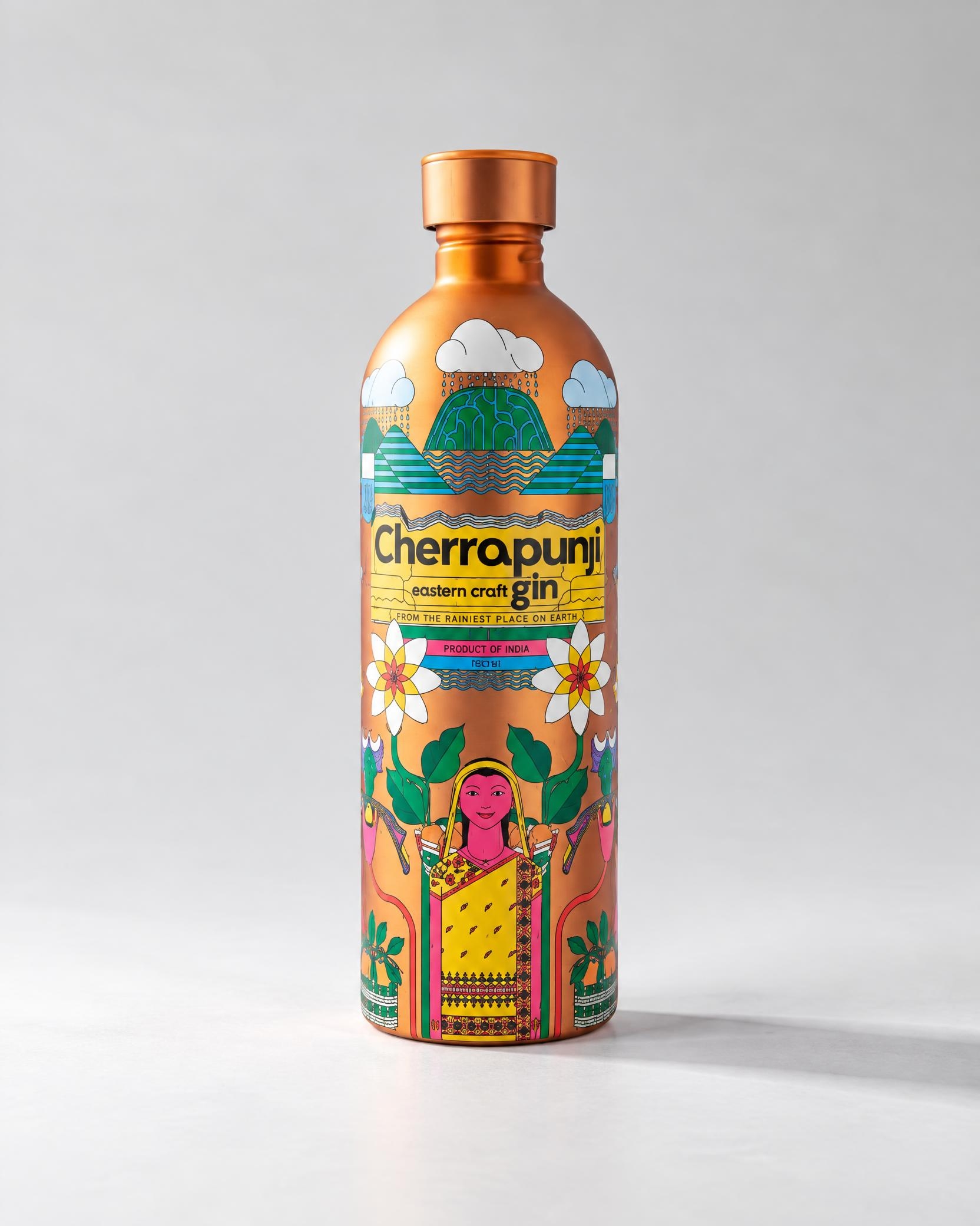 Cherrapunji Eastern Craft Indian Gin 75cl - Image 1